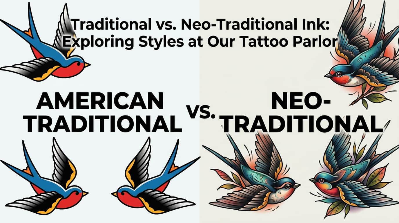 Traditional vs. Neo-Traditional Tattoos in Orlando, Florida