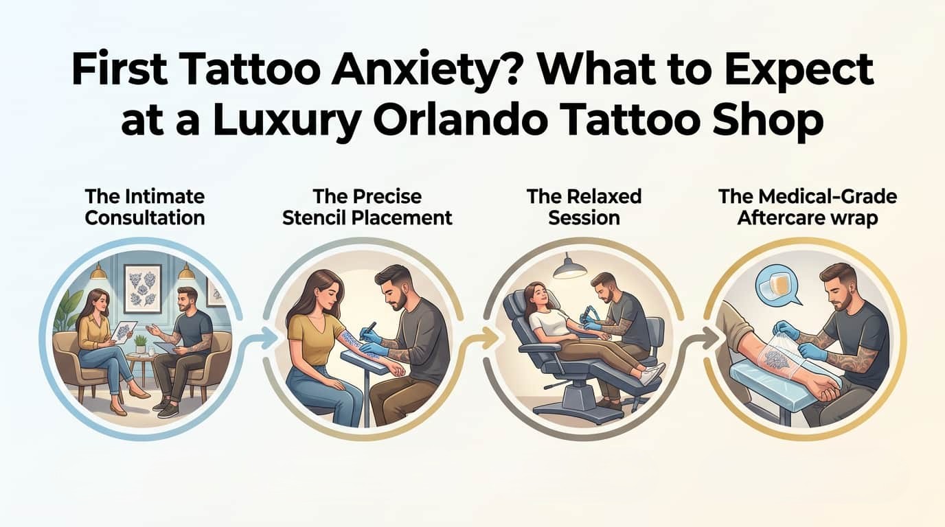 Overcoming First Tattoo Anxiety in Orlando, Florida