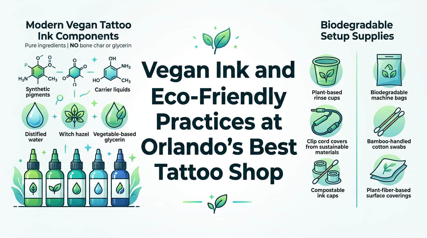 Vegan Ink & Eco-Friendly Tattoos in Orlando, Florida