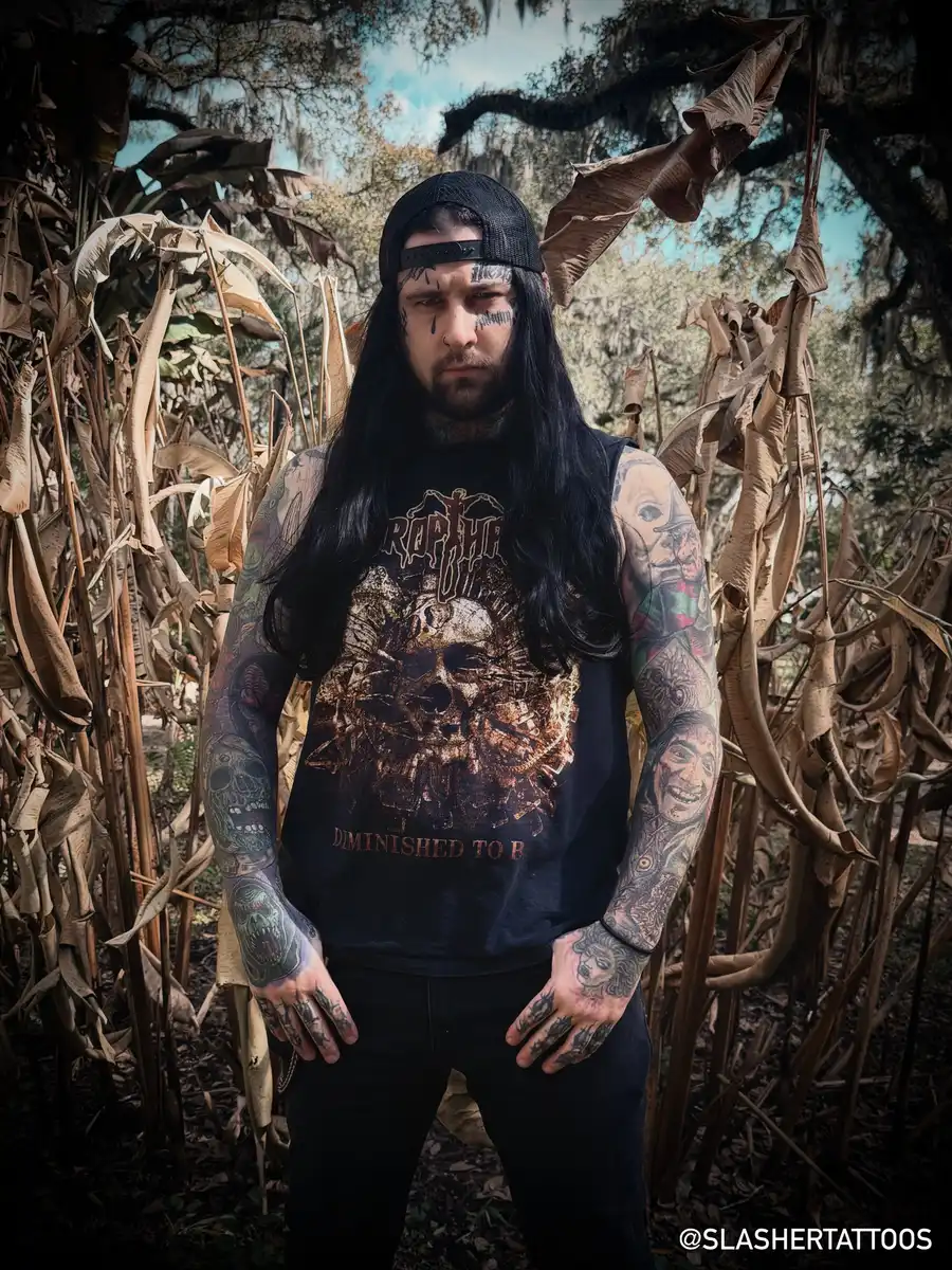 Rob, tattoo artist at Golden Tarot Ink Club