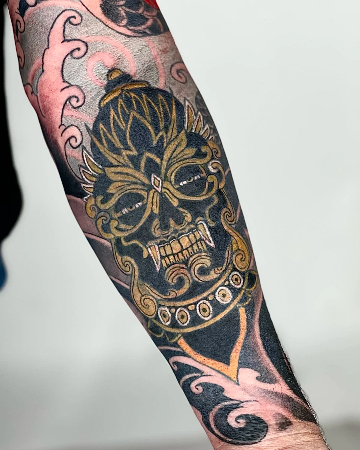 Cover-up Tattoo by Tim Lease