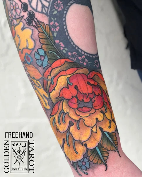 Cover-up Tattoo by Tim Lease