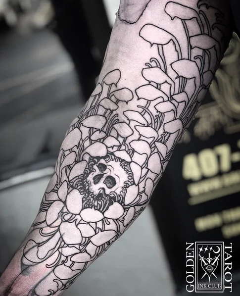 Cover-up Tattoo by Tim Lease