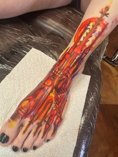 Tim Lease's Tattoo Work